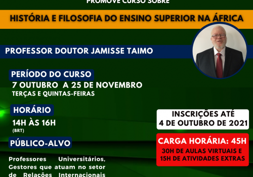 Banner Curso hISTÓRIA E FILOSOFIA DO ENSINO SUPERIOR NA ´AFRICA (1)