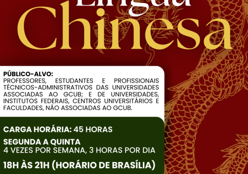 Curso Intensivo de Língua Chinesa 2026