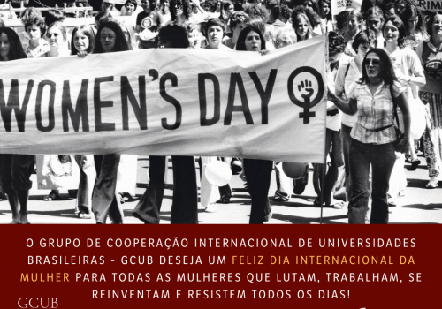 Feliz Dia Internacional da Mulher